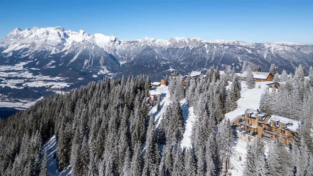 Blick Richtung Dachstein