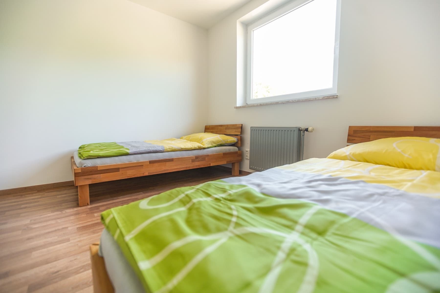 Doppelzimmer mit zwei Betten